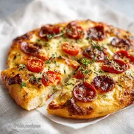 Pizza Sin Gluten para Celiacos con Base Crujiente en 2 Horas