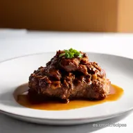 Pl&aacute;tano Macho Asado Receta F&aacute;cil con Chocolate Dulce de Leche