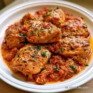 Pollo al Chilindrón con Pimiento Rojo