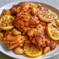Pollo al Horno Limón con Ajo