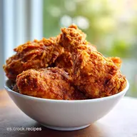 Receta de Pollo Frito Estilo Kentucky para 4 Servings