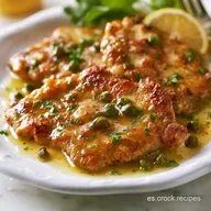 Pollo Piccata Con Alcaparras: 30 Minutos