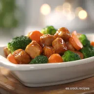 Pollo Salteado con Br&oacute;coli Aterciopelado