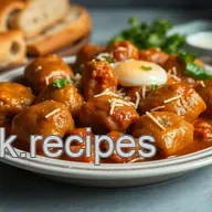 Alb&oacute;ndigas de Cerdo en Caldo: &iexcl;Un Guiso Italiano Casero!