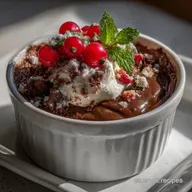 Postre de Navidad Sin Horno Rico y F&aacute;cil de Chocolate Cremoso