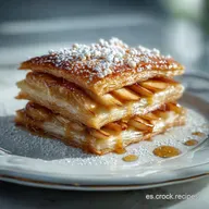 Postre Hojaldre y Manzana Ready in 30 Min Crispy Baked