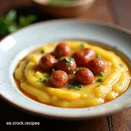 Pur&eacute; de Papas con Salchicha Receta de la Abuela F&aacute;cil