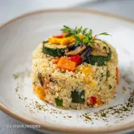 Quinoa con Verduras para 4 Porciones: Receta en 30 Minutos