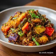 Receta de Quinoa con Verduras para 4 Raciones