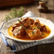 Receta Carne en Salsa: Ternera Tierna para 4 Raciones