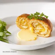 Rollo de Betabel y Queso El Aperitivo M&aacute;s Chic
