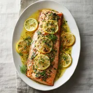 Receta Salm&oacute;n Fresco al Horno Jugoso