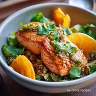 Comida saludable: Salm&oacute;n C&iacute;trico y Quinoa en 30 Minutos