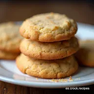 Receta de Galletas Snickerdoodle Cl&aacute;sicas Suaves Esponjosas y Agrietadas
