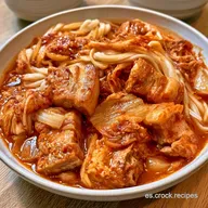 Sopa de Kimchi: Picante con Fideos