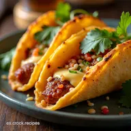 Tacos de Horno La Receta F&aacute;cil de Tacos Crujientes sin Fre&iacute;r Estilo Lujazo
