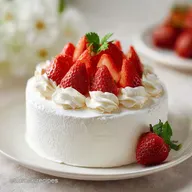 Tarta de Fresas: Receta Casera para 8 Raciones