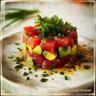 Receta de Tartar de Atn con Aguacate R&aacute;pida y F&aacute;cil