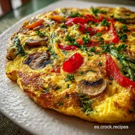 Tortilla de Verduras a la Vasca Original