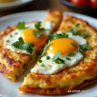 CON 1 HUEVO HAZ ESTA Delicia Tortilla Express Casera
