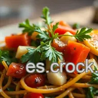 &iexcl;R&aacute;pido y Rico! Recetas de verduras faciles y al Ajillo Mediterr&aacute;neo