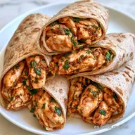 Wraps De Pollo Saludables: Pechuga y Verduras