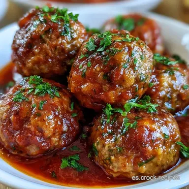 Alb&oacute;ndigas en Salsa Espa&ntilde;ola para 4 Tarjeta de receta