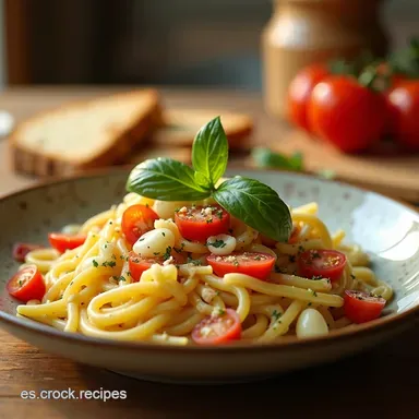 La Mejor Ensalada de At&uacute;n con Pasta Cremosa R&aacute;pida y Para Fiambreras Tarjeta de receta