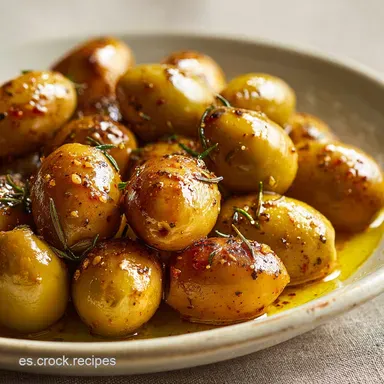 Ali&ntilde;ar Aceitunas Receta Abuela para 250 raciones Tarjeta de receta