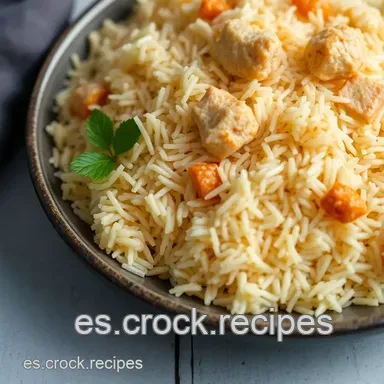 Arroz Basmati Recetas con Pollo y Almendras: &iexcl;F&aacute;cil y Delicioso! Tarjeta de receta
