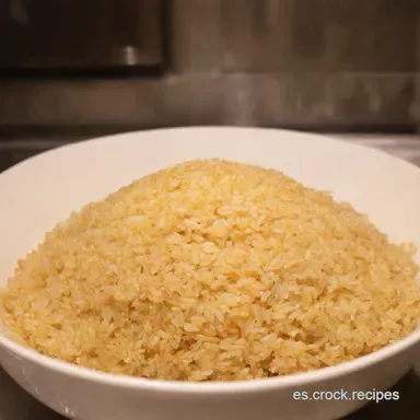 Como Cocer Arroz Basmati El Secreto del Arroz Suelto Tarjeta de receta