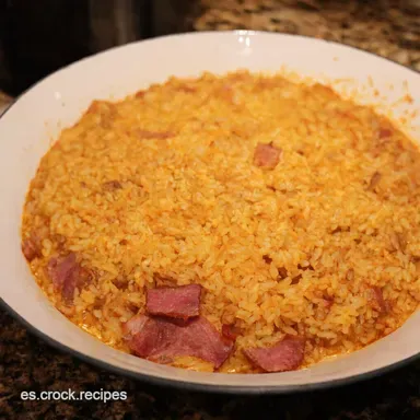 ARROZ CON PANCETA Crujiente Receta de la Abuela F&aacute;cil Tarjeta de receta