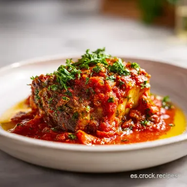 Receta de Bacalao a la Vizca&iacute;na para 4 Porciones Tarjeta de receta