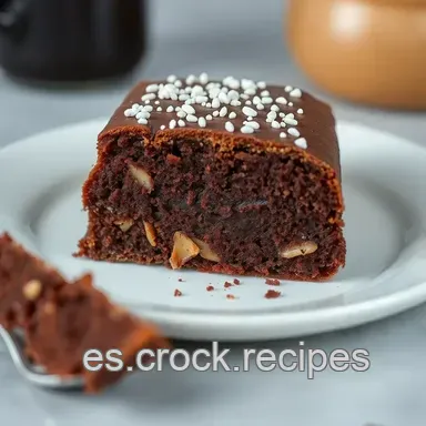Bizcocho Chocolate Abuela: &iexcl;El Cl&aacute;sico M&aacute;s Rico! Tarjeta de receta
