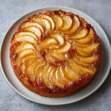 Bizcocho De Manzana en 65 Minutos Tarjeta de receta