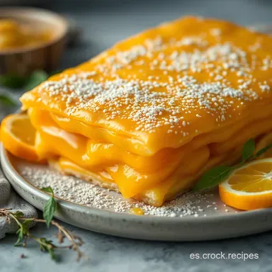 Mi Secreto AHORA SOLO PREPARO UN PASTEL de Naranja Divino Tarjeta de receta