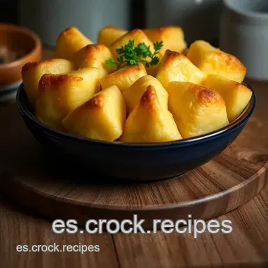 Puff de Batata Receta: &iexcl;Bocaditos Oto&ntilde;ales que Enamoran! Tarjeta de receta