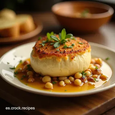 Plato Horneado Brie con Nueces y Romero Receta F&aacute;cil y Elegante Tarjeta de receta