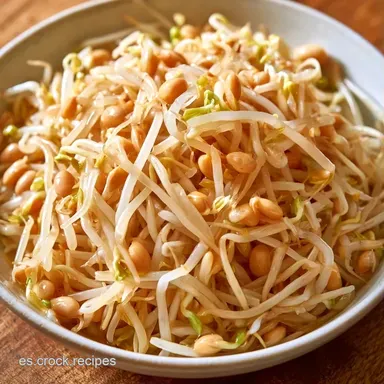 Brotes De Soja en 10 Minutos Tarjeta de receta