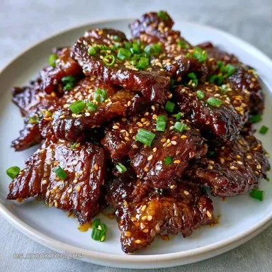 Bulgogi De Ternera Para 4 Personas Tarjeta de receta