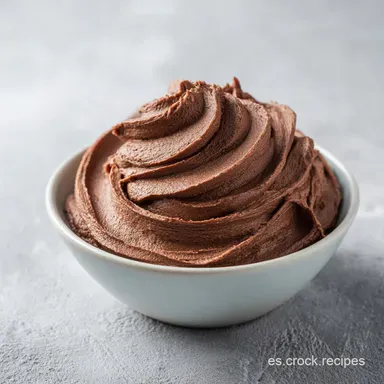 Buttercream de Chocolate en 15 Minutos Tarjeta de receta