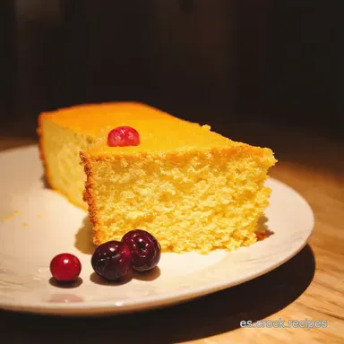 Cake C&iacute;trico con Ar&aacute;ndanos Receta de Osvaldo Gross con mi Toque Tarjeta de receta