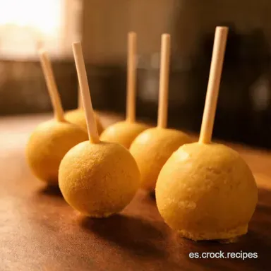 Cake Pops F&aacute;ciles Alegr&iacute;a en Cada Bocado Tarjeta de receta