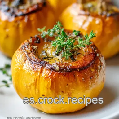 Calabaza al Horno: Receta de la Abuela con Toque Moderno Tarjeta de receta