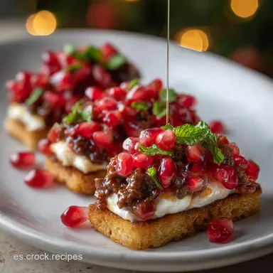 Canap&eacute;s de Navidad: 3 Recetas F&aacute;ciles y Elegantes Tarjeta de receta