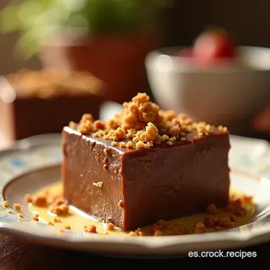 POSTRE CON 2 INGREDIENTES Fudge Trufa Express que te chiflar&aacute; Tarjeta de receta