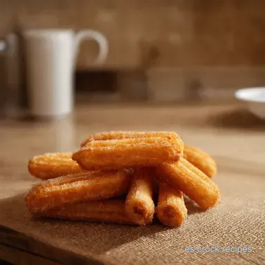 Churros Caseros Crujientes Receta F&aacute;cil como la de la Abuela Tarjeta de receta