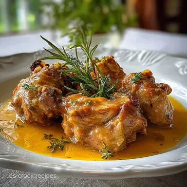 Conejo Guisado Receta Dela Abuela: Estofado de Conejo Tradicional Tarjeta de receta