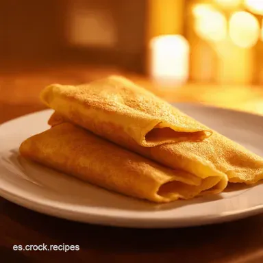 Receta Crepes F&aacute;ciles El Toque Espa&ntilde;ol Que Amas Tarjeta de receta