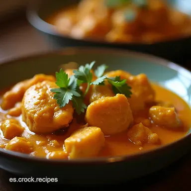Curry de Pollo Casero Receta Especiada al Estilo Petersen Tarjeta de receta